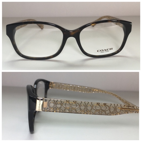 Coach Accessories - Coach Square Brown Tortoise Eyeglasses Frames NWOT